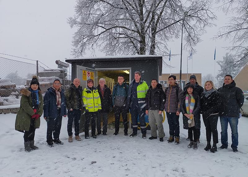 赫茲曼中國團(tuán)隊(duì)歐洲行，瑞典研發(fā)中心跨國交流學(xué)習(xí)