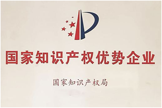 喜訊！入選國(guó)家知識(shí)產(chǎn)權(quán)優(yōu)勢(shì)企業(yè)名單