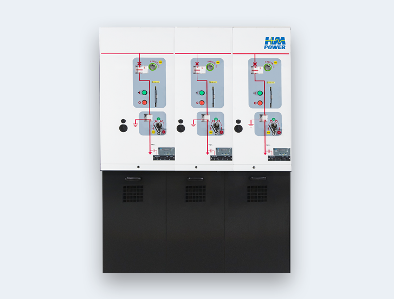 10kV常壓密封空氣絕緣開關柜/環(huán)網(wǎng)柜（三回路）