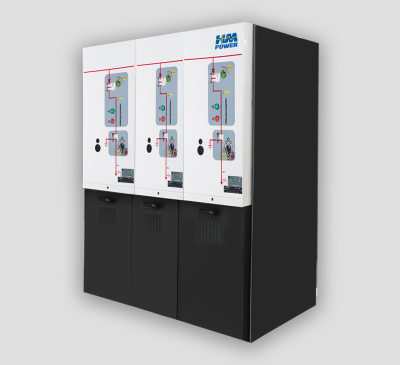 10kV常壓密封空氣絕緣開(kāi)關(guān)柜/環(huán)網(wǎng)柜（三回路）